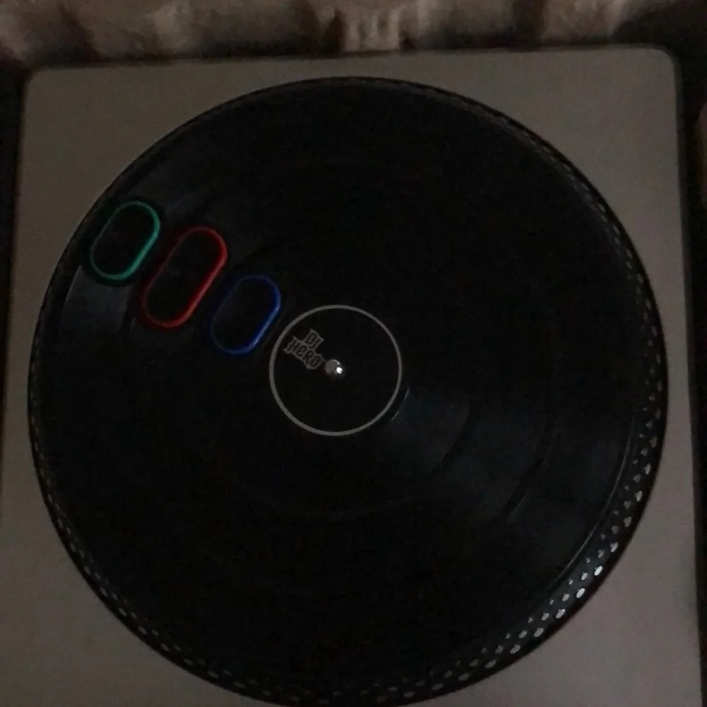 WII “DJ Hero2” is dated, but plays just fine,although it has been safely stored!